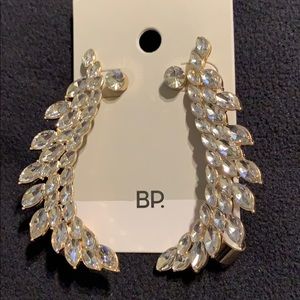 Cuff and stud earrings